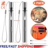2Pcs Inspection Penlight for Nurses 250 Lumens Rechargeable Stainless Steel LED Flashlight Repair Water-Resistant for Medical Students Doctors