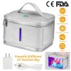 Foldable UV Disinfection Bag 20L/5.28Gal Portable LED UV Sanitizer Box USB-Powered Travel UV-C Cleaner Bag for Baby Bottles Toys Underwear Toothbrush
