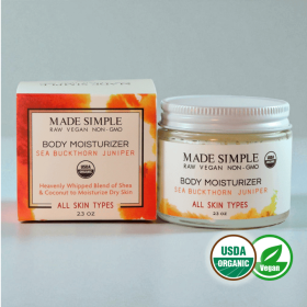Sea Buckthorn Juniper Moisturizer - Organic, Vegan & Cruelty-free