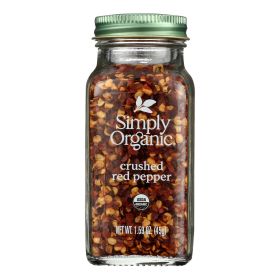Simply Organic - Red Pepper Organic Crushed - Case Of 6 - 1.59 Ounces