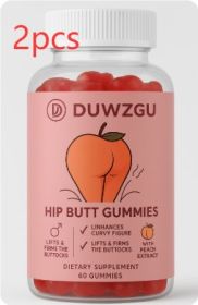 Hip Lifting Soft Candy (Option: 60 Tablets Per Bottle-2PCS)