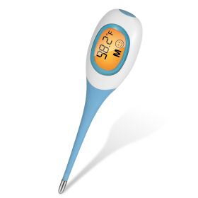 Oral Thermometer Body Thermometer Oral Rectal Underarm Temperature Thermometer C/F Switchable Accurate Fast Temperature Reading Fever Thermometer for (Option: DigitalThemometerBlue)
