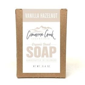 Vanilla Hazelnut Organic Bar Soap 5.4oz (size: Full Bar)