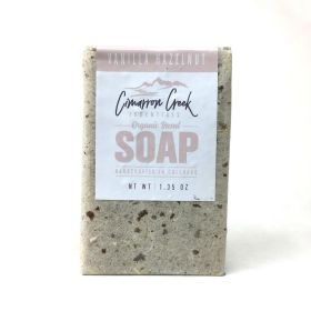 Vanilla Hazelnut Organic Bar Soap 5.4oz (size: Travel Bar)