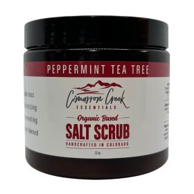 Peppermint Organic Salt Scrub (Scent: Peppermint, size: 144oz)