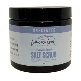 Unscented Organic Salt Scrub (size: 96oz)