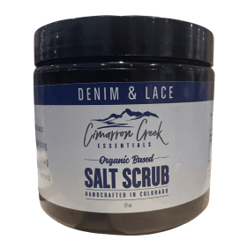 Denim & Lace Organic Salt Scrub (size: 22oz)