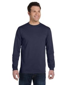 Men's 5.5 oz.; 100% Organic Cotton Classic Long-Sleeve T-Shirt - BLACK - S (Color: PACIFIC, size: XL)