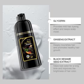 Ierhe Natural Brown Hair Care Plant  Homemade Cleansing Herbal Moisturizing Shampoo (Option: 4pcs)